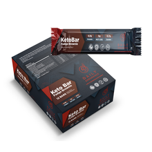 Load image into Gallery viewer, Keto Bars | Fudge Brownie (12 Bars - 50g jede)