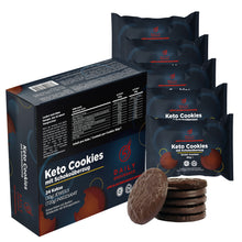 Laden Sie das Bild in den Galerie-Viewer, Keto-Kekse | mit Schokoüberzug (24 Cookies - 30g jede)