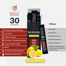 Load image into Gallery viewer, Keto Elektrolyte | Zitrus-Salz (30 Stick Packs)